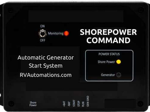 Auto Generator Start  Great for RV & Power Backup Systems